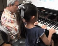 岩代太郎と娘の即興演奏